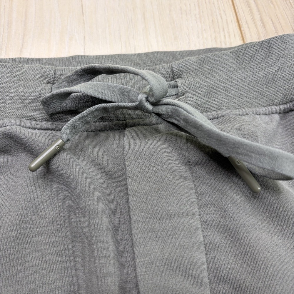 Lululemon Mens Large City Sweat Joggers Olive Green Active Sweatpants - Picture 6 of 10